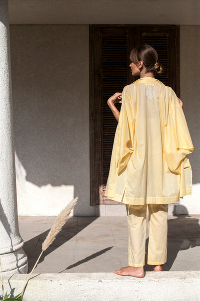 Kanna -  Short Classic Cotton Kimono