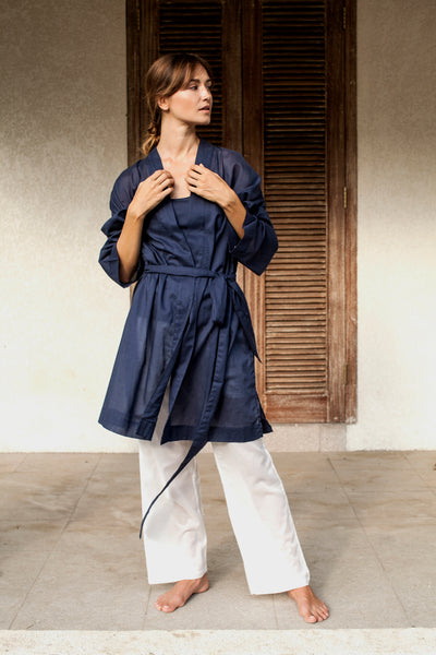 Izumi -  Short Cotton Kimono