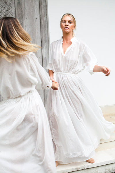Uma  - Cotton Long Dress